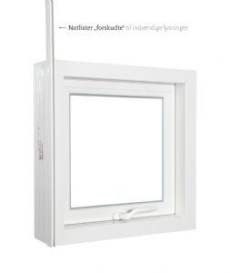 Facadedør plast 8 glas